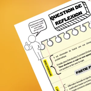 Fiche méthode – Répondre à une question de réflexion