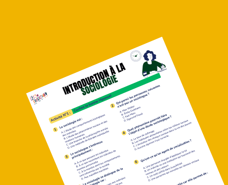 Introduction à la sociologie (2GSOF)
