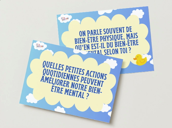 Cartes de réflexion : Santé mentale / Bien-être